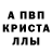 Alpha-PVP кристаллы Mekides Alemu